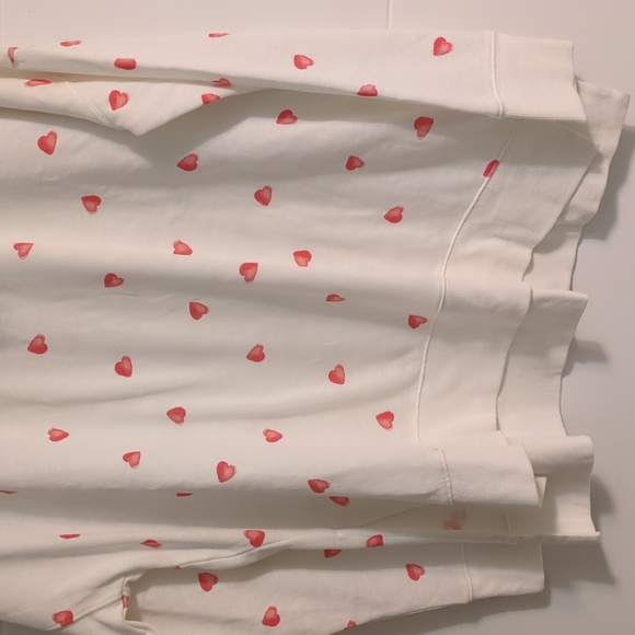 Lucky Brand hearts print long sleeve tee - Picture 3 of 8